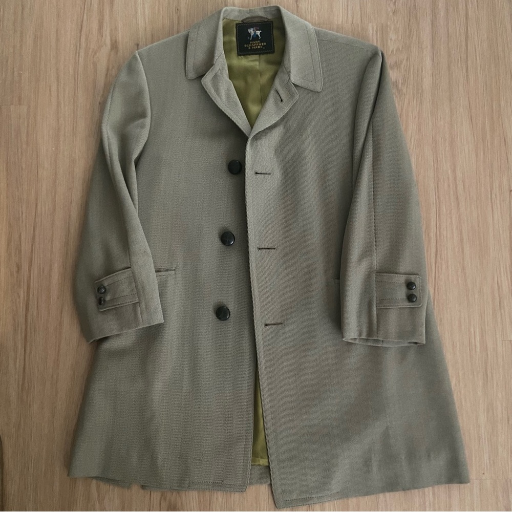 Vintage Coat Jacket Hart Schaffner Marx